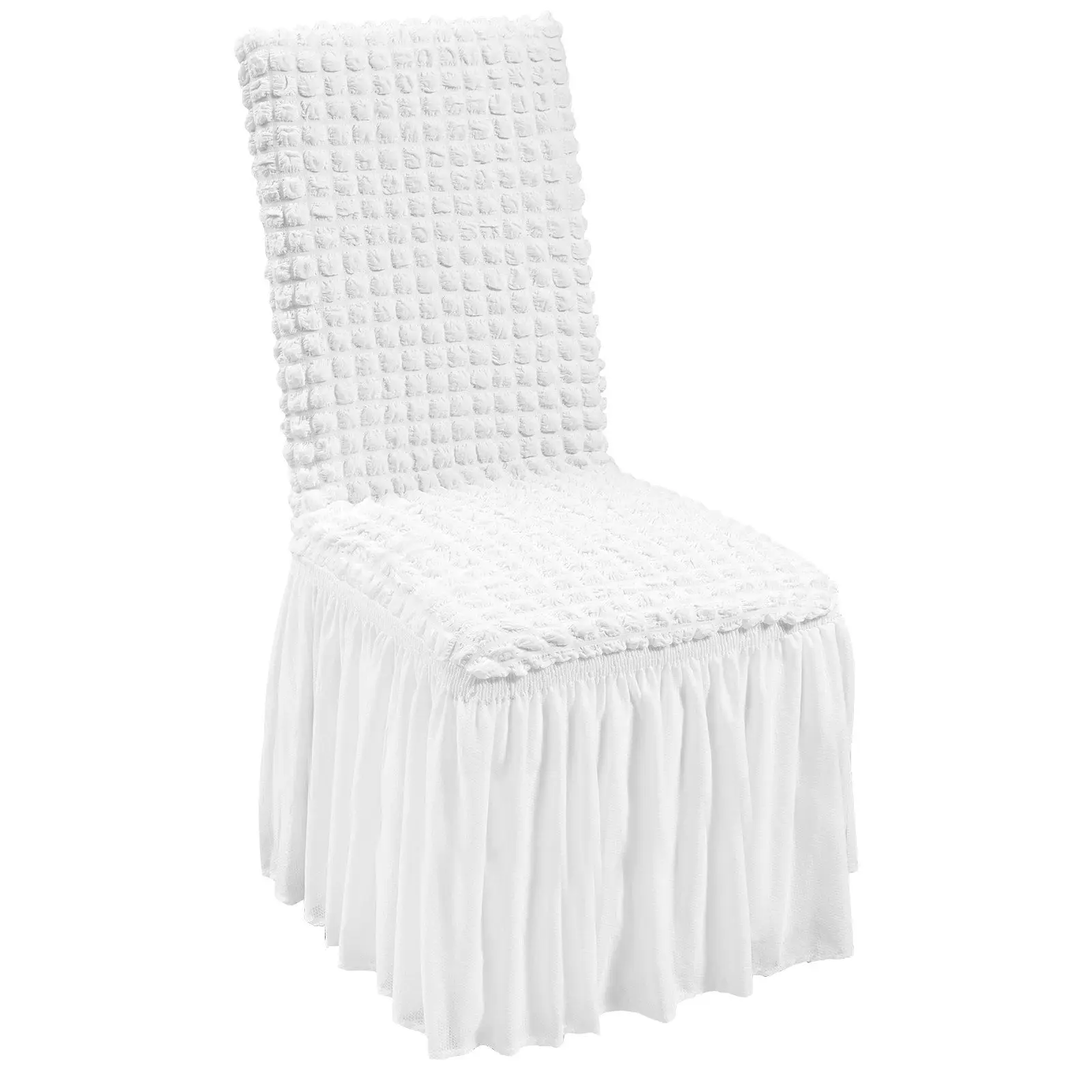 

VEVOR Stretch Spandex Folding Chair Covers, Universal Fitted Chair Cover with Skirt, Removable Washable Protective Slipcovers, f