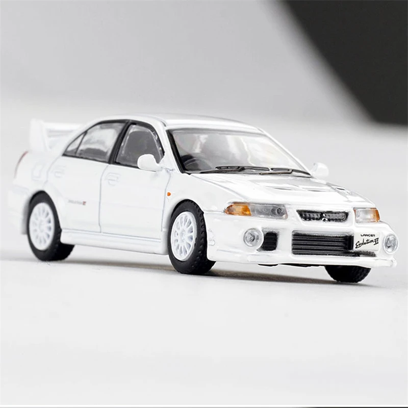 1/64 Mitsubishis Lancer Evolution Ⅵ SIX Alloy Sports Car Model Diecasts Metal Toy Racing Car Vehicles Model Simulation Kids Gift