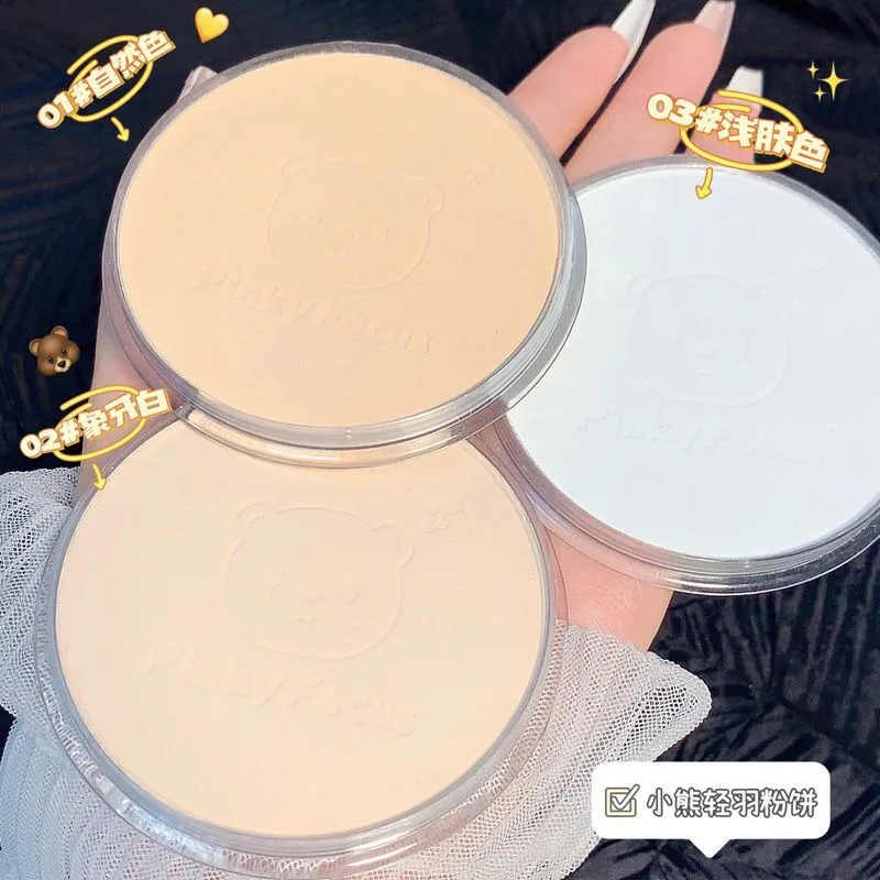 Loose Powder Moisturizing Lasting Oil Control Make Up Powder Brightening คอนซีลเลอร์ Light Breathable กันน้ํา Face เครื่องสําอาง