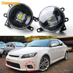 2 sztuki 30W kierowca samochodu + LED światła przeciwmgielne pasażerska do montażu światła dziennego DRL H11 12V dla Scion tC 2011 2012 2013 2014 2015 2016