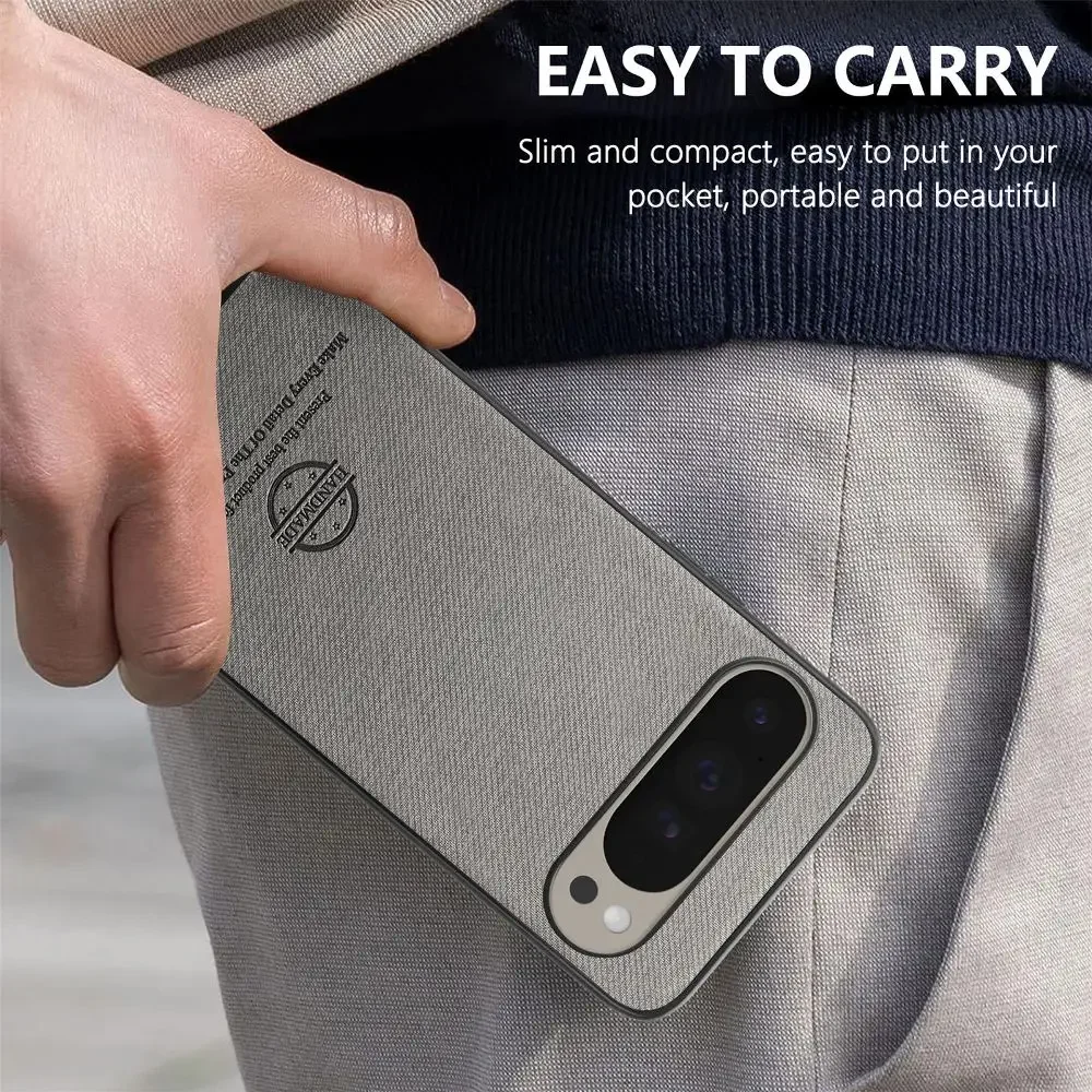 Classic Solid Color Phone Case For Google Pixel 9 Pro XL/Pixel 9A With Support Wireless Charging