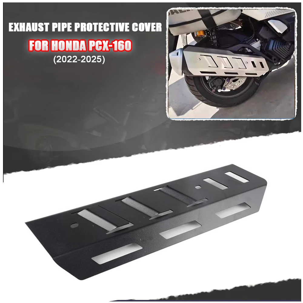 

For Honda PCX160 22-25 PCX-160 Exhaust Pipe Protective Cover Tube Heat Dissipation Anti Scald Protective Cover Accessories