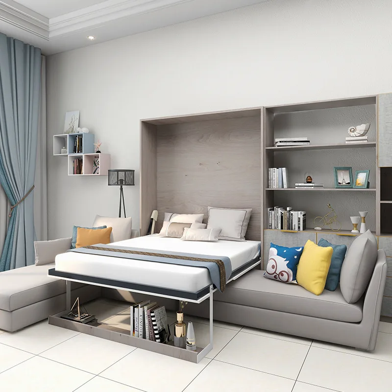Split sofa model, invisible bed, one piece of hardware, delivery cabinet, wall bed, sofa bed folding bed, furniture foldable
