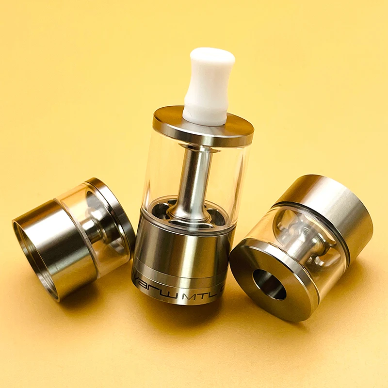 DSX Dvarw Single Coil Rebuildable Tank Atomizer, MTL CL RTA, Atomizador Vape com 11 Air Inserts, 2 ml, 3 ml, 5ml, 316ss, 22mm