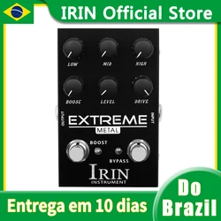 IRIN Electric Guitar Effects Pedal  AN-42 EXTREME Metal Distortion Pedal High Gain Overdrive Effects Guitar Accessories & Parts