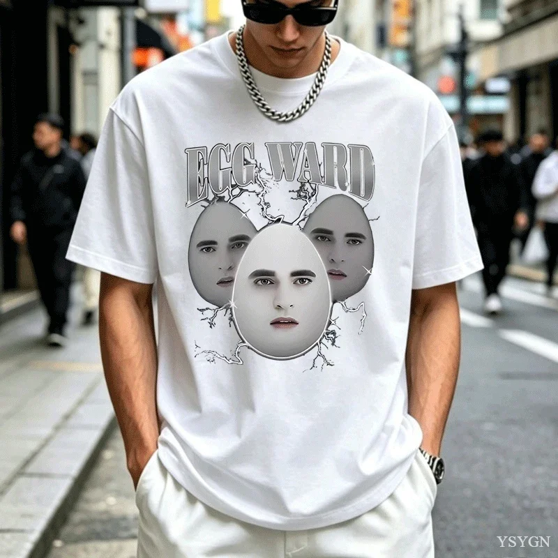 Funny Eggward T Shirt Men Women Twilight Saga T-Shirt Casual Short Sve Tees Male Clothes 2026 New Model Short-sleeve crewneck T-