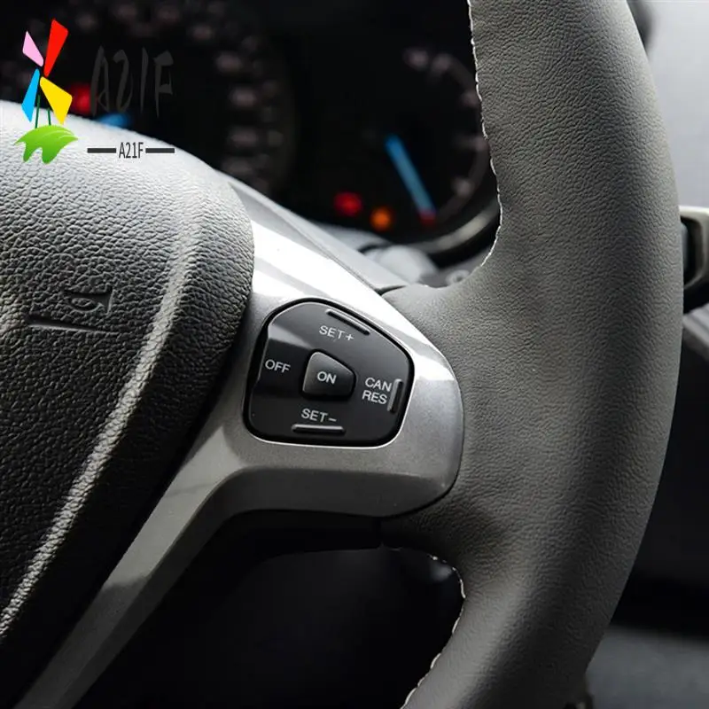 

A21F-Car LED Steering Wheel Right Cruise Control Switch Button For Ford Fiesta MK7 MK8 Escort Ecosport 2013-2015