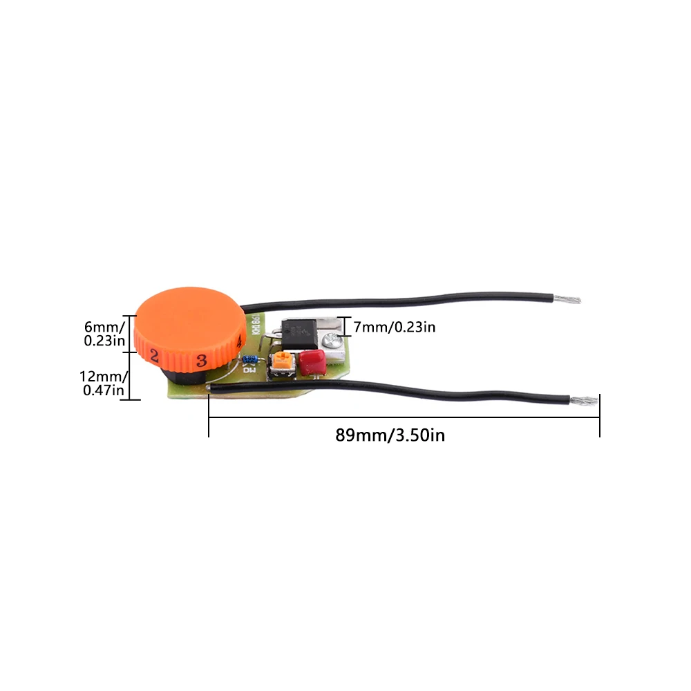 250V 12A 앵글 그라인더 스위치 전동 공구 속도 컨트롤러 노브 스위치 전기 해머 충격 드릴 연마 기계