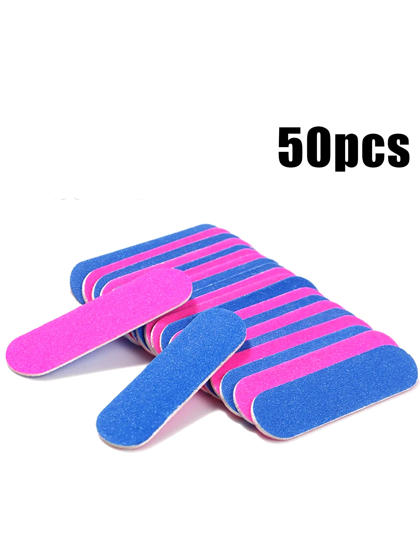 Dubbelzijdige nagelvijlen Mini hout schuurbufferblokset voor gellak manicure pedicure salon professionele nail art tools