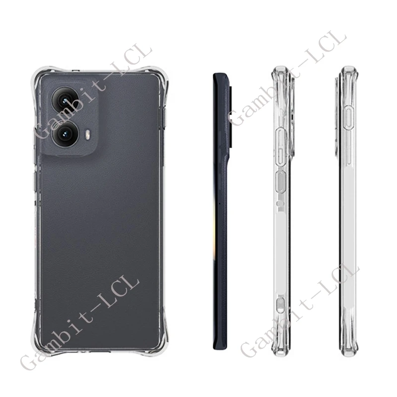 For Motorola Edge 2024 5G Edge2024 Gen 5 Gen5 Smartphone Phone Protective Back Shell Soft TPU Case Shockproof