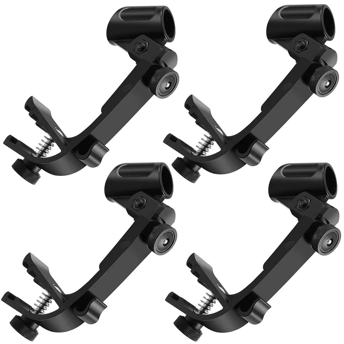 4 Pcs Microphone Clip Drum Clip Shockproof Microphone Clip Microphone Stand Shockproof Musical Instrument Accessories