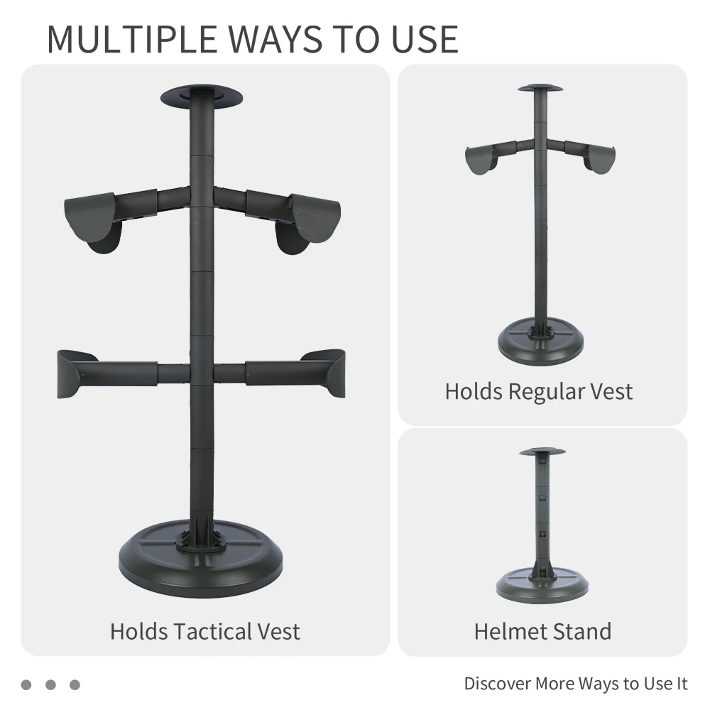 ثلاثي مخلب Warfalcon التكتيكية إنفاذ القانون والعتاد حامل درع للجسم خوذة المعدات عرض لوحة الناقل حامل تجميع