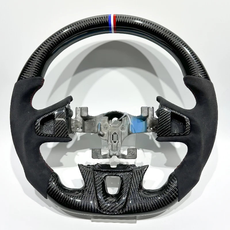 

For Renault Megane 3 & Megane 3 RS High-Quality Easy-to-Install Car Accessory Glossy Carbon Fiber Steering Wheel
