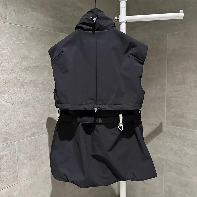 2026 Women Golf Windproof Vest Stand Collar Sleeveless Waistcoat Slim Fit Versatile Ladies Outdoor Golf Outerwear