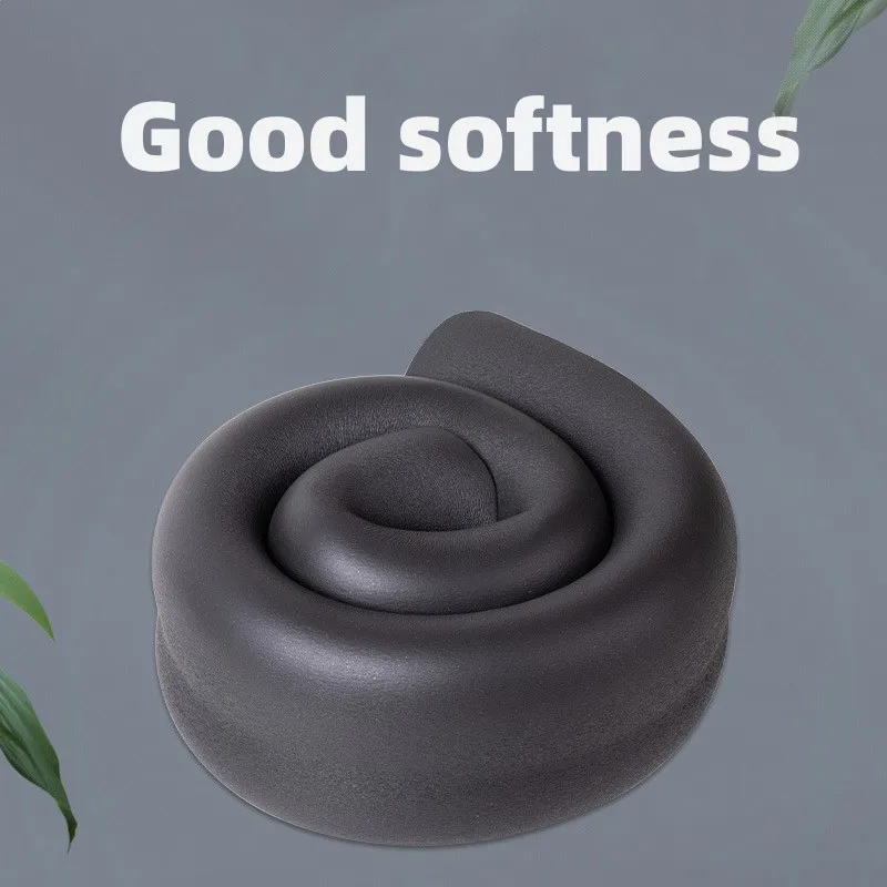 1.7 متر أنبوب مطاط إسفنجي أسود مقاوم للماء حامل خط أنابيب العزل الحراري أنبوبي واقية كم أنبوب حامي #2