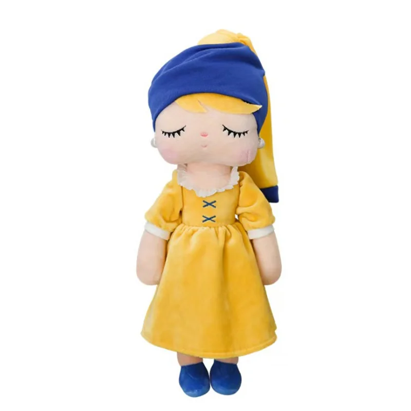 الأصلي اللوحة الشهيرة أنجيلا دمية زخرفة المنزل مهدئا ألعاب من نسيج مخملي هدية عيد ميلاد الأطفال الفتيات هدية