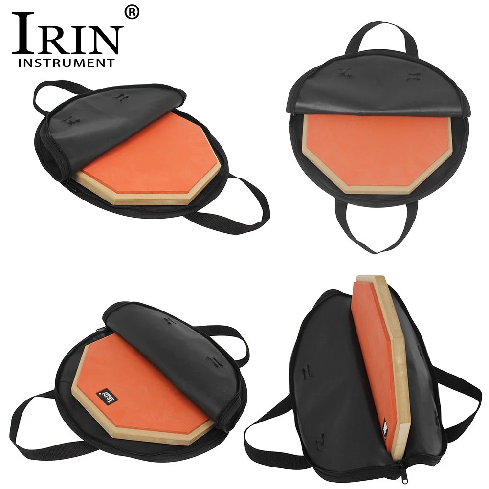IRIN 10-Zoll-Trommeltasche, wasserdicht, verdickt, Baumwolle, Oxford-Stoff, tragbare Handtasche, Trommelkoffer, Zubehör für Percussion-Instrumente