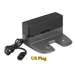 Charger Dock Base Charging Station for Ecovacs Deebot OZMO T9 T8 T5 N5 N8 DJ65 DX55 Robot Vacuum Cleaner Parts US Plug