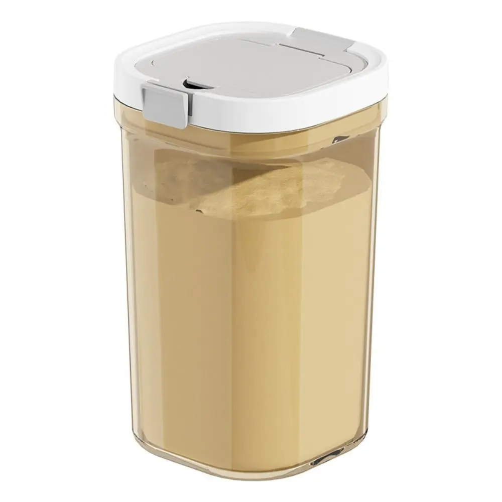 with Scoop Milk Powder Storage Container UV-Resistant Reusable Food Sealed Box Moisture-proof Stackable