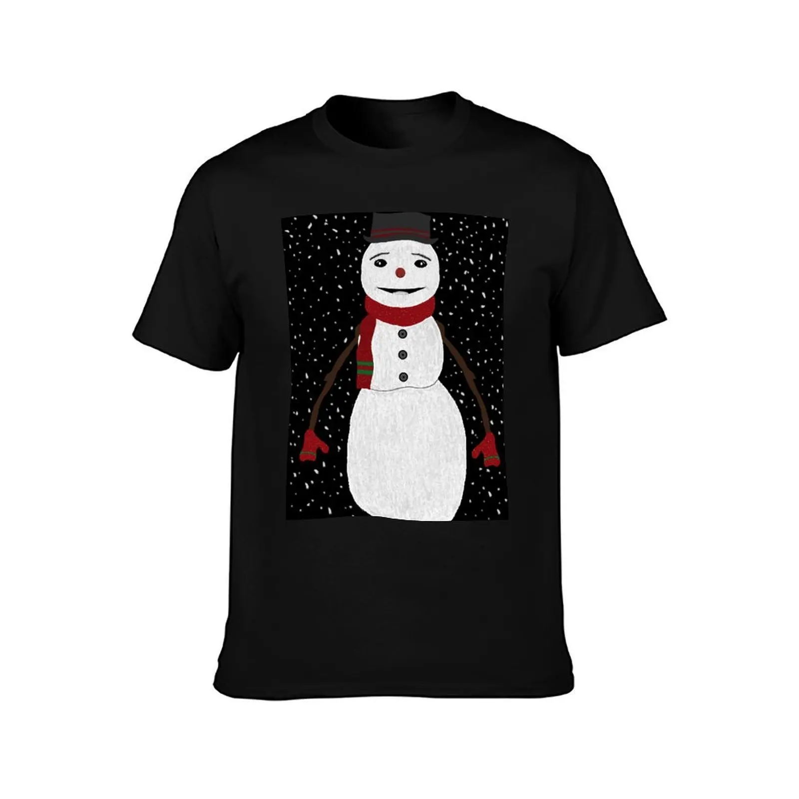 jack frost (1998) i will always hear you T-Shirt, Summer Casual Cotton Tee, Oversized Streetwear Tops, Vintage Graphic Print
