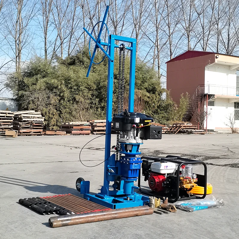 Best sale customized SPT equipment portable mini rock soil testing drilling rig machine