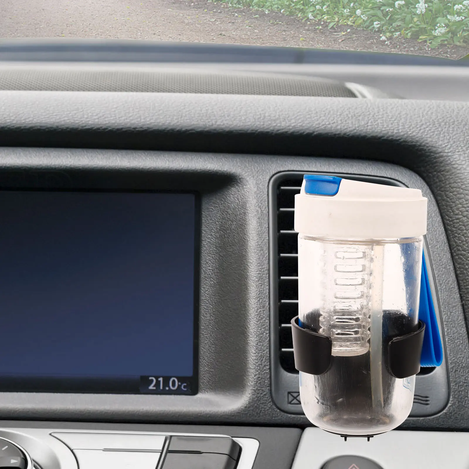 

2 Pcs Car Cup Automotive Drink Holder for Air Vent Universal Drink Bottle Holder Auto Accessories Car Interior Items