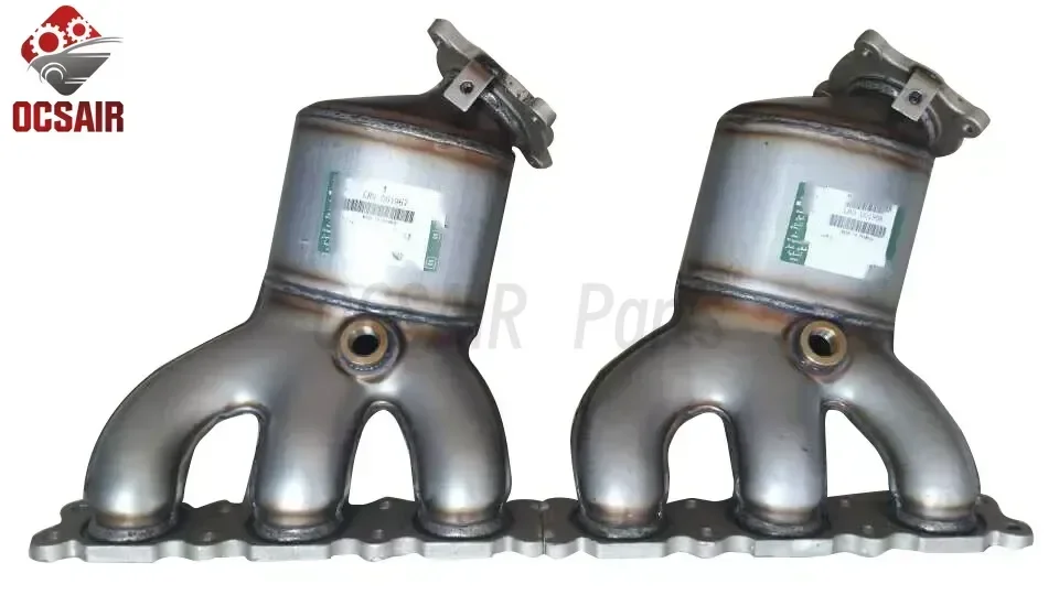 

New Pair Front Catalytic Converters for Land Rover LR2 3.2L L6 Gas 2008-2012