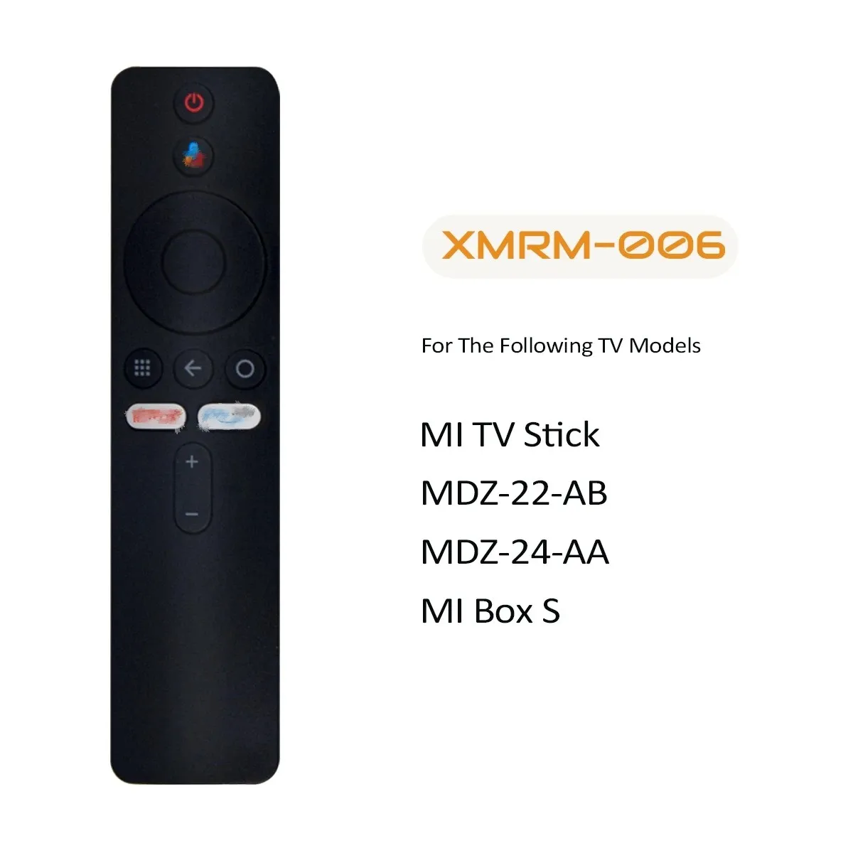 MiNew XMRM-00A XMRM00A Replacement Voice Remote Control fit for Xiaomi Mi TV 4X 43/50/55/65 Inch Xiaomi 4K HDR Smart TV