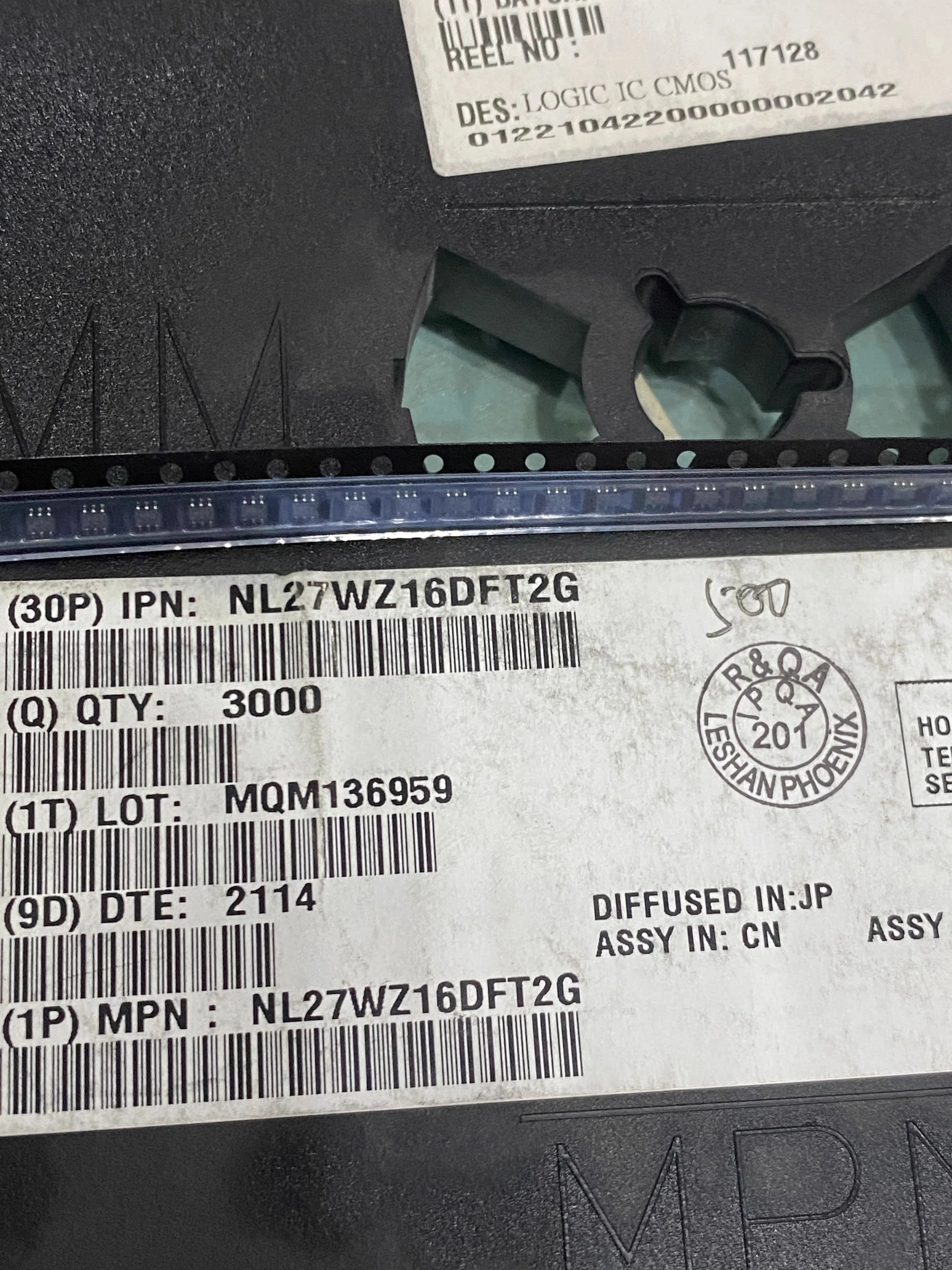 100PCS Brand new original NL27WZ16DFT2G SC-70-6 21+