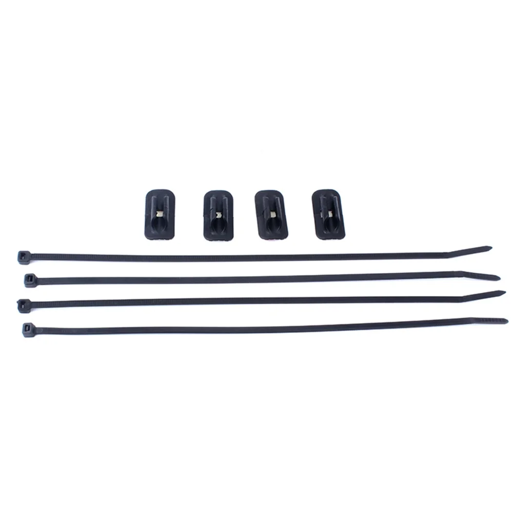 

4Pcs Mountain Bike Cable Tie Line Seat Buckle Black 29cm Plastic Universal Wiring Fixing Tubing Disc Brake Tubing Buckle