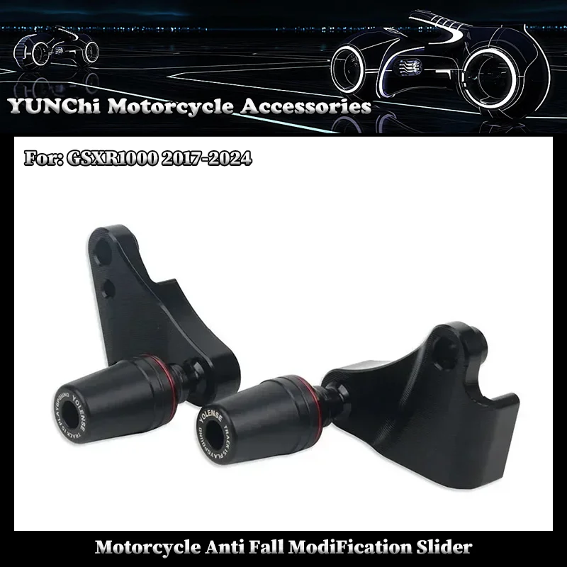 

Motorcycle Falling Protection Frame Slider Fairing Guard Crash Pad Protector Fit For SUZUKI GSXR1000 GSX-R1000 2017-2024 2023