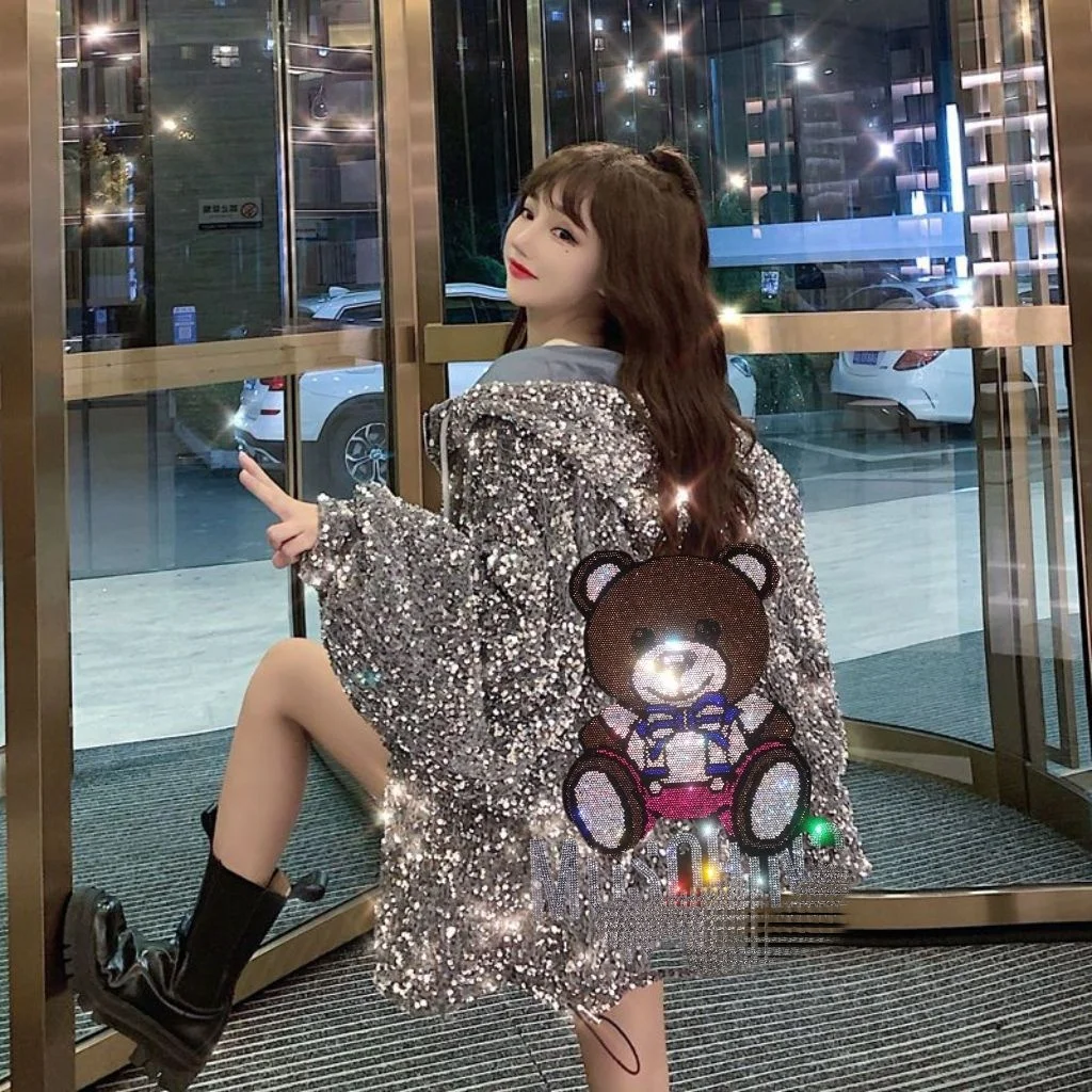 

Корейская женская утепленная хлопковая куртка с капюшоном, осенняя новинка, модная повседневная свободная куртка