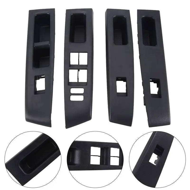 Leading-Edge-RHD Car Front Rear LH&RH Armrest Upper Panel 74231-52660-C0, 74232-52550-C0 ABS For Toyota Vitz Yaris 2010-2014