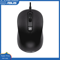 Asus Original MU101C Wired Blue Ray Silent Mouse Precise tracking sensor Optical Mini Portable Mouse For PC Laptop