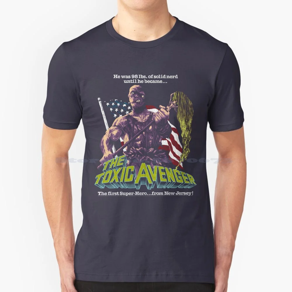 Camiseta tóxica de los vengadores, Troma, Horror, 100% algodón