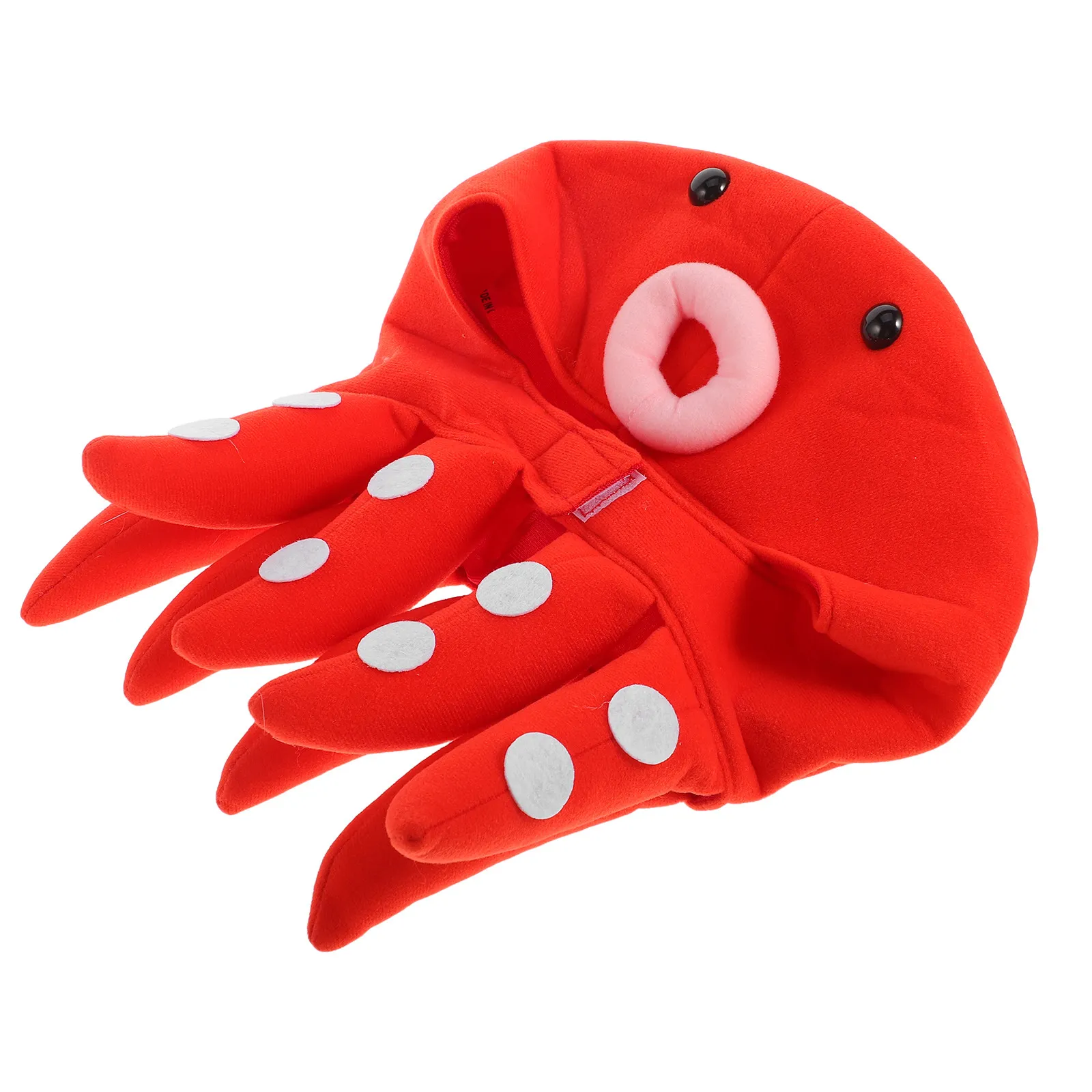 Octopus Hat Cute Tentacle Cosplay Headpiece Funny Halloween Hats Costume Cap Marine Animal