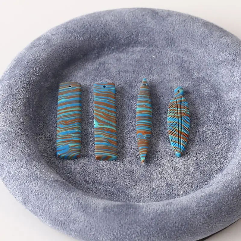 

4 шт., разнообразные подвески ручной работы, подвески, радужная яшма, натуральный камень, ювелирные аксессуары, 35x9x4-39x3xmm-7g