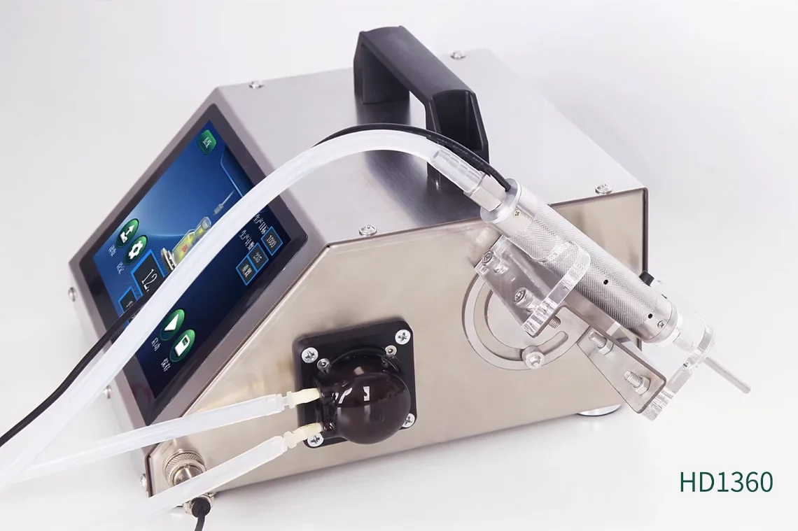 Automatic Quantitative Peristaltic Pump Liquid Filling Machine for Lab Small Bottle Essential Oil Perfume Liquid Dispensing