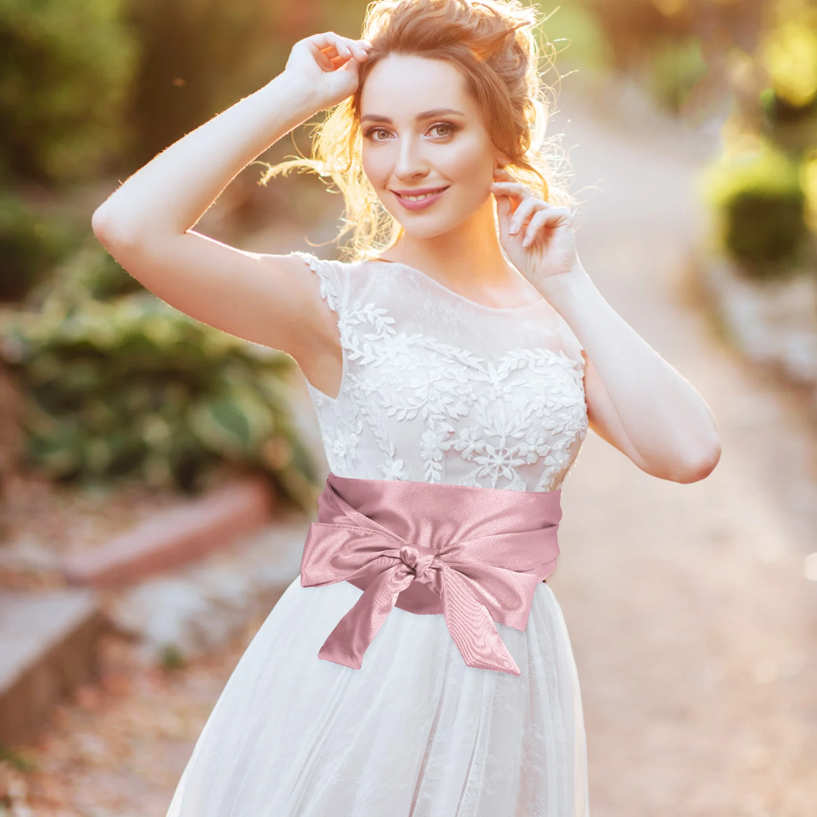

Women Black Sash Belt Fashion Accessories Dress Various Sizes Party Elegance Ribbon Belts Ladies Girls Cloth Waist