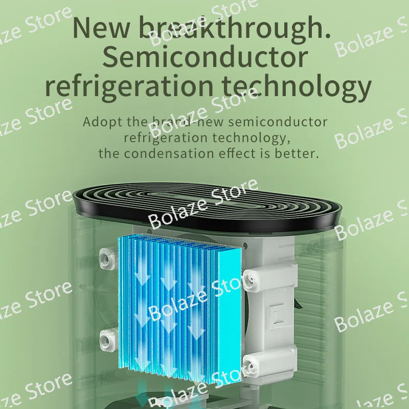 Mini Home Dehumidifier Electric Moisture Absorber Indoor Damp Proof Dehumidifier For Bathroom Bedroom