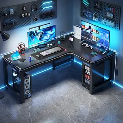 Gamer Computer Desks Bedroom Auxiliary Standing Desktops Gaming Desk Organizer StudentEscritorio Oficina Office Work Furniture