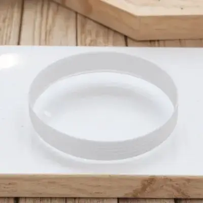 

2pcs Hole Cup Ring Durable Lightweight PP Material Putting Green Accessories Golf Training Aid 108mm Standard Size