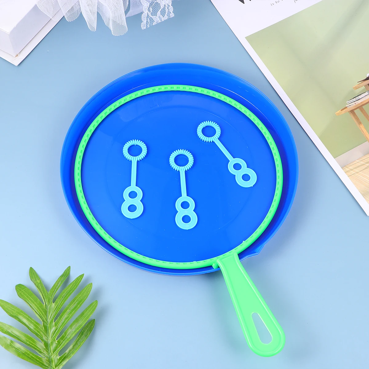 Conjunto de bastões de borbulhamento, 6 peças, brinquedo colorido para fazer bolhas para crianças, anéis de sopro em vários formatos, atividade ao ar livre