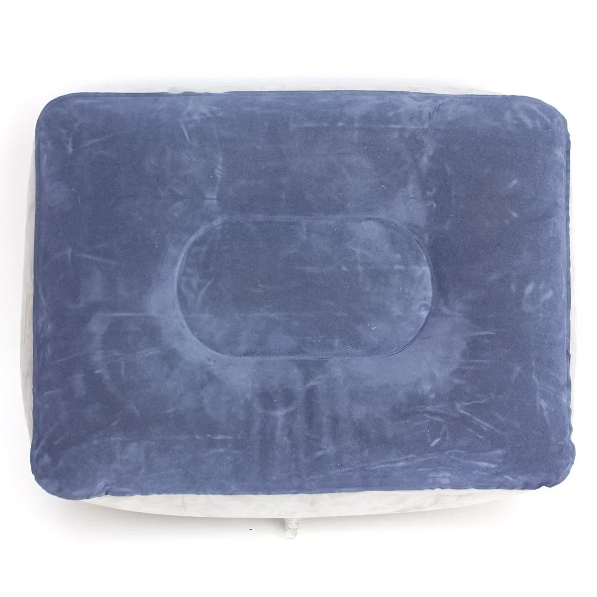 Portable Household Inflatable Footrest Pillow Travel Home Help Reduce DVT Risk Trips Flight Relax Air Cushion Leg Up Air Pillows