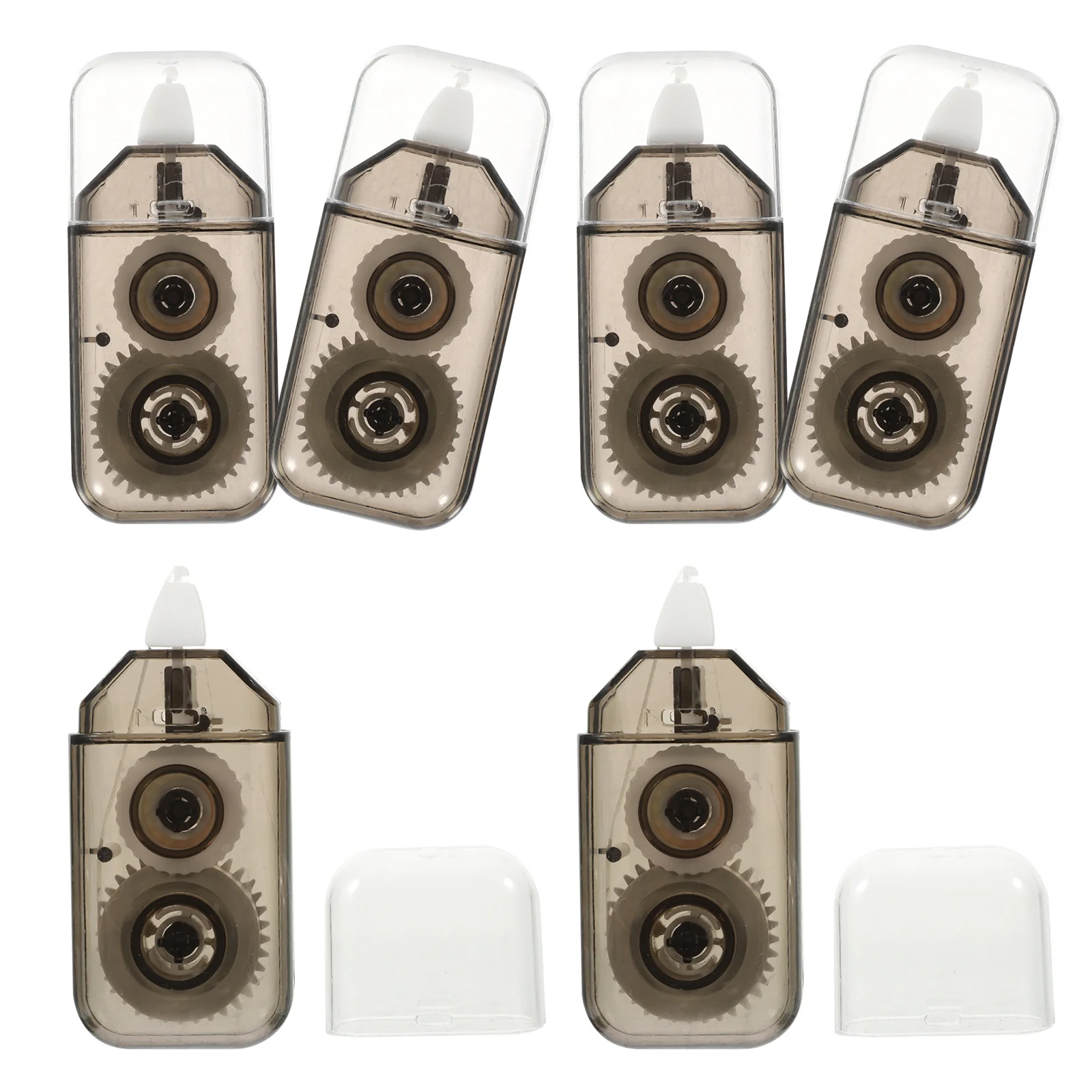 

6Pcs Correction Tape Portable Comfortable Grip for Students School Office Supplies Strong Adhesive Easy to Use Dual