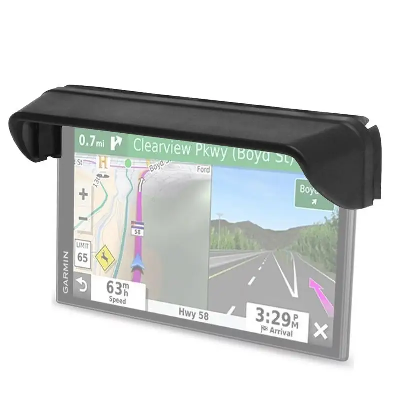 GPS Sunshade Visor Lens Hood Cover Car in Dash Screen Sun Shade Sun Visor For 7