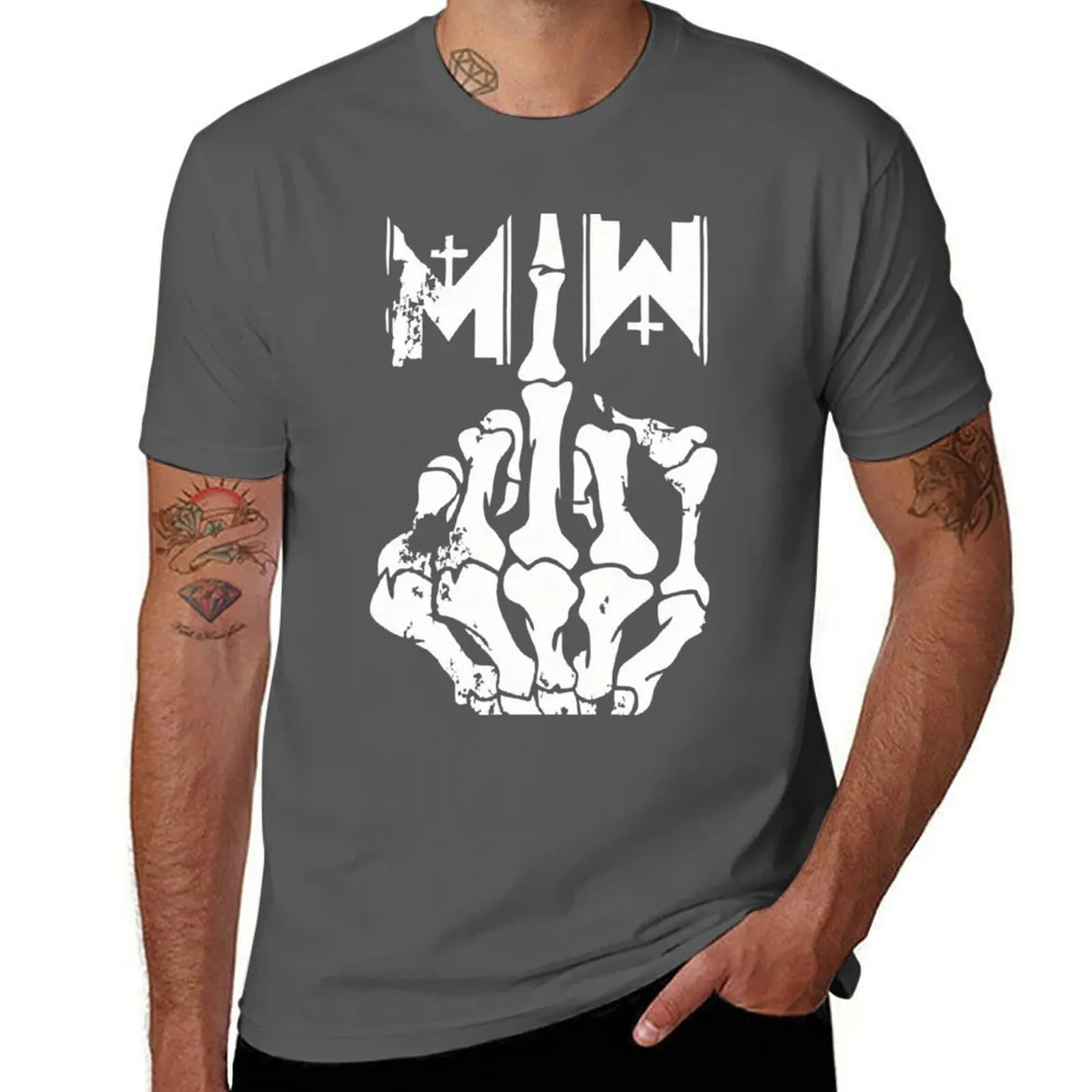 

Motionless in White Middle Finger Music Band Gift Men T-Shirt t shirts for man graphic vintage man t shirt cotton T-Shirt