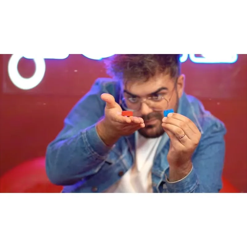 الطوب المطاطي بواسطة جوليو مونتورو الخدع السحرية عن قرب أداء أوهام الساحر الحيل الدعائم #1