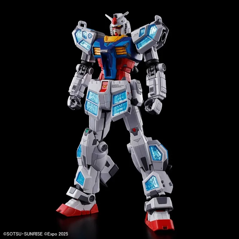 Spedizione veloce Bandai Anime 1/144 RX-78F00E GUNDAM EX001 GLRSS Piuma UNIT Modello Originale Giocattolo Action Figure Da Collezione Per Bambini