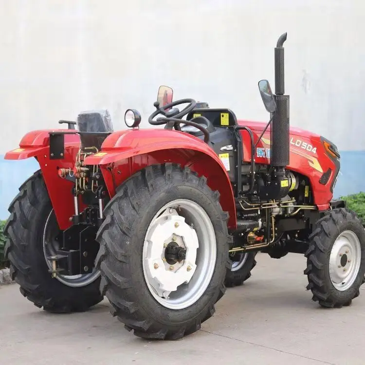 Small Farm Tractors cheap 4WD farming tractors for sale farm machinery equipment tractor agricultural